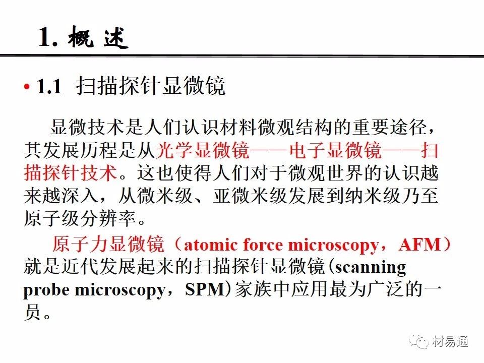 【PPT分享】原子力顯微鏡（AFM）的原理及應用